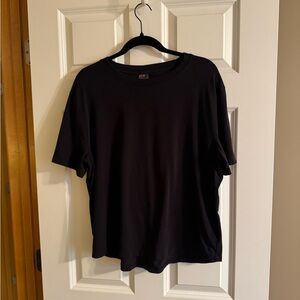 CALIA-  Black Short Sleeve T-Shirt